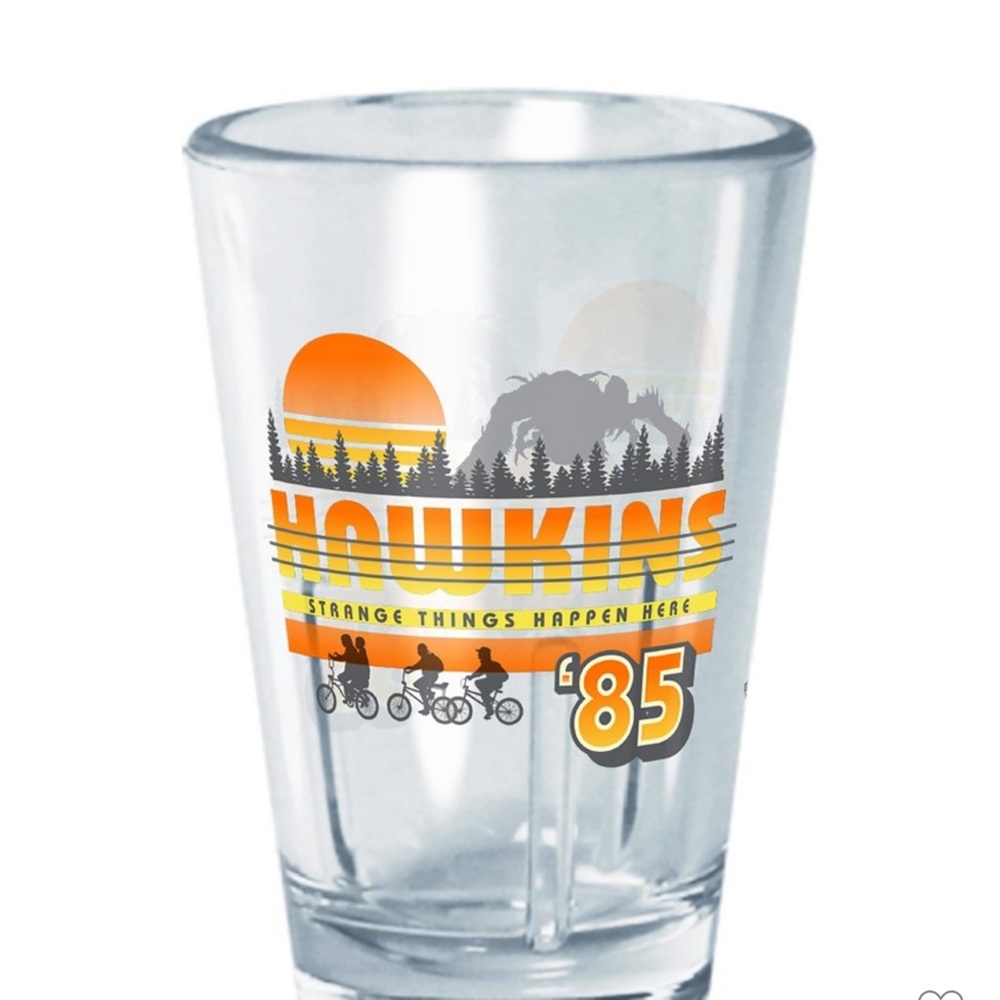 Stranger Things- Hawkins Strange Things Happen Here '85 Shot Glass - 2 oz